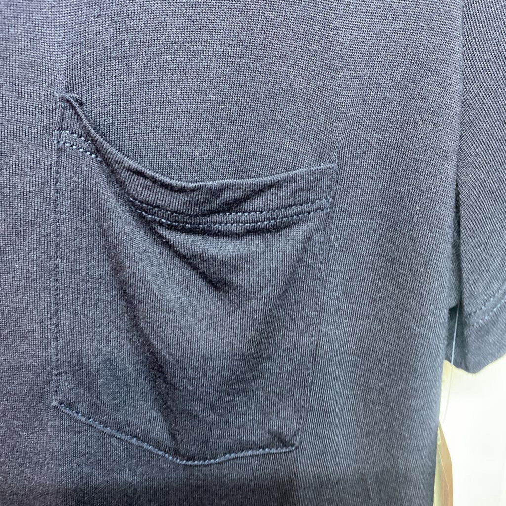 SCOOP NECK POCKET TEE