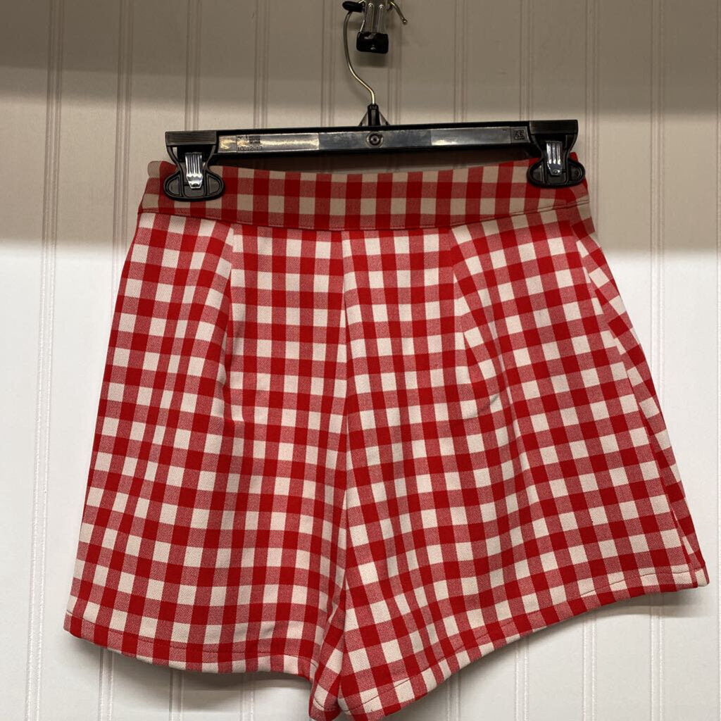 GINGHAM DRESS SHORTS