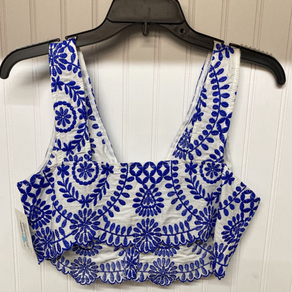FRONT BUTTON HALTER TOP
