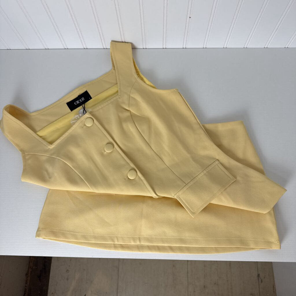 DRESSY TOP & MINI SKIRT SET