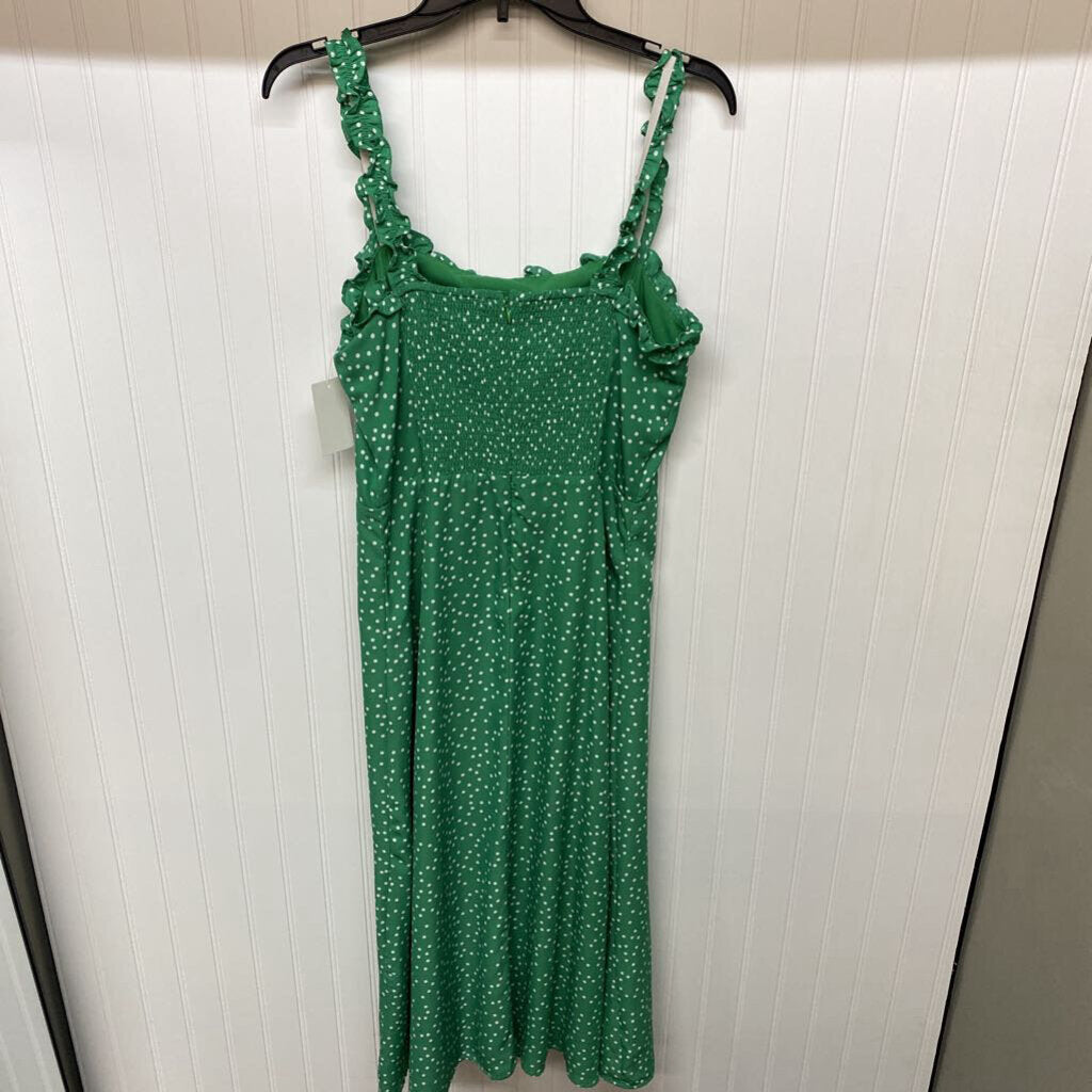 POLKA DOT MIDI DRESS