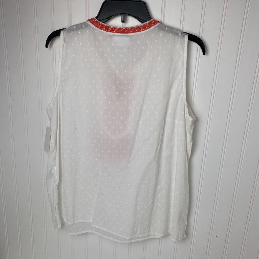 SLEEVELESS BLOUSE