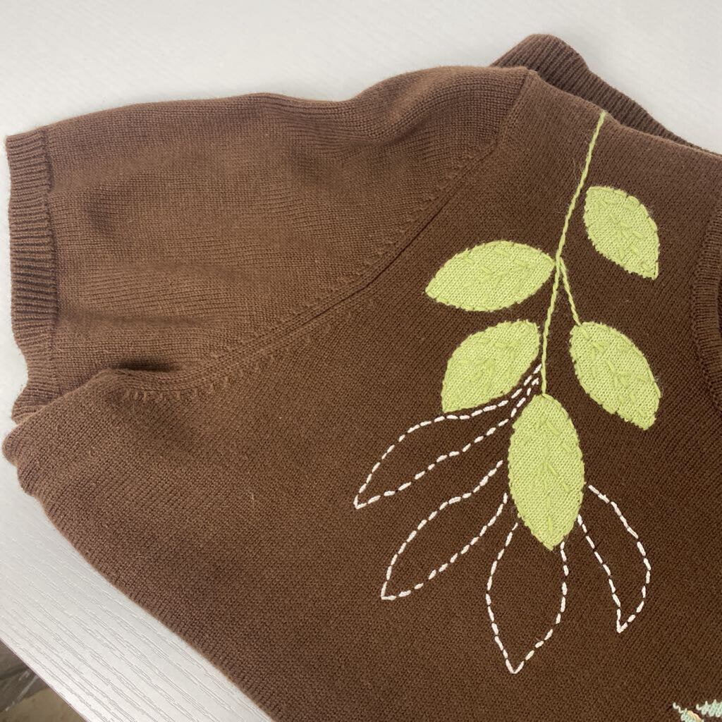 SHORT SLEEVE SWEATER
