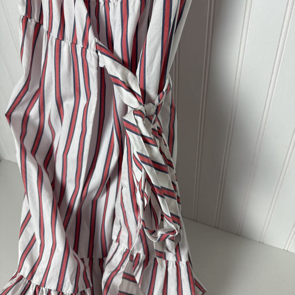 SLEEVLESS STRIPED DRESS