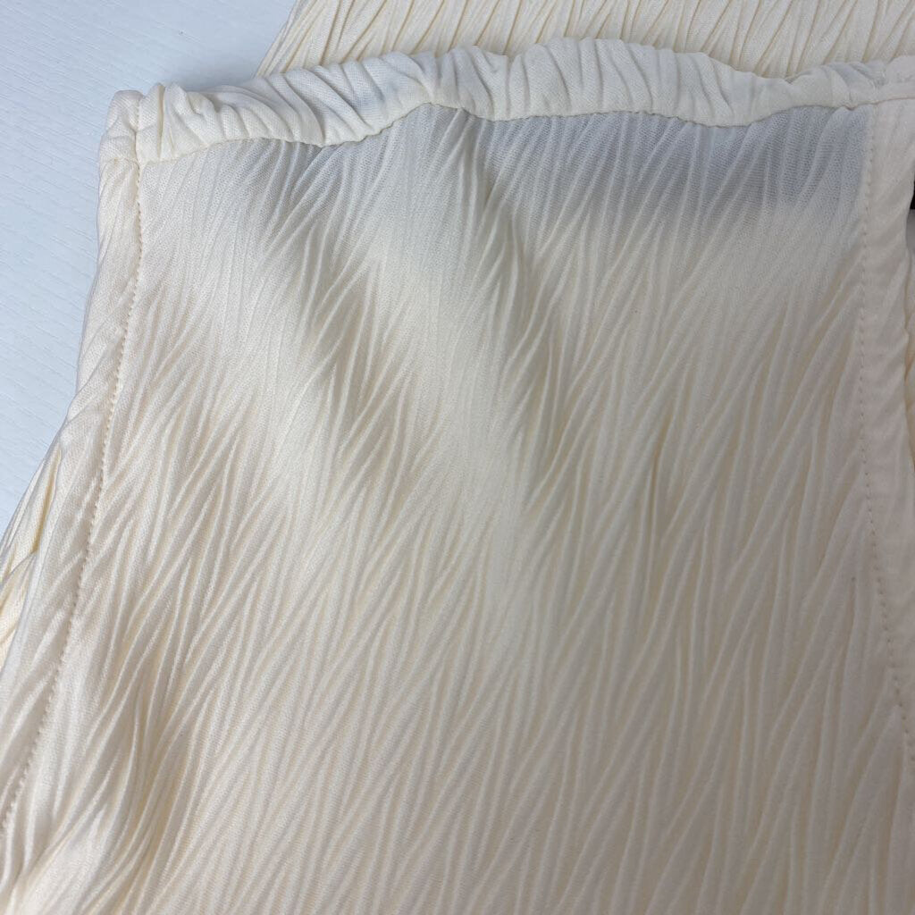 RIBBED V NECK