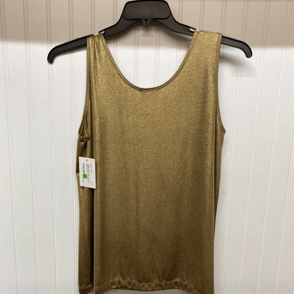 GOLD SPARKLE TANK TOP