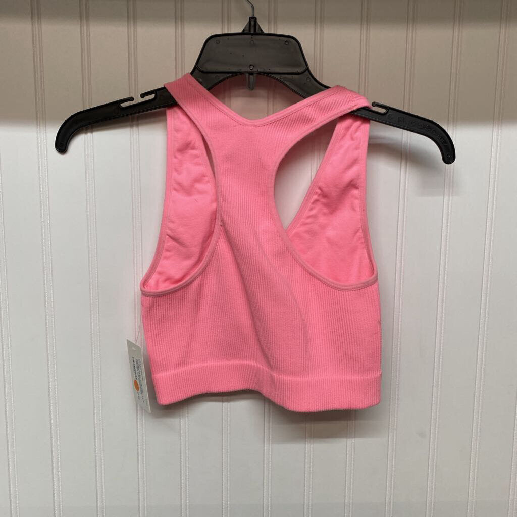 V NECK CROPPED TANK TOP