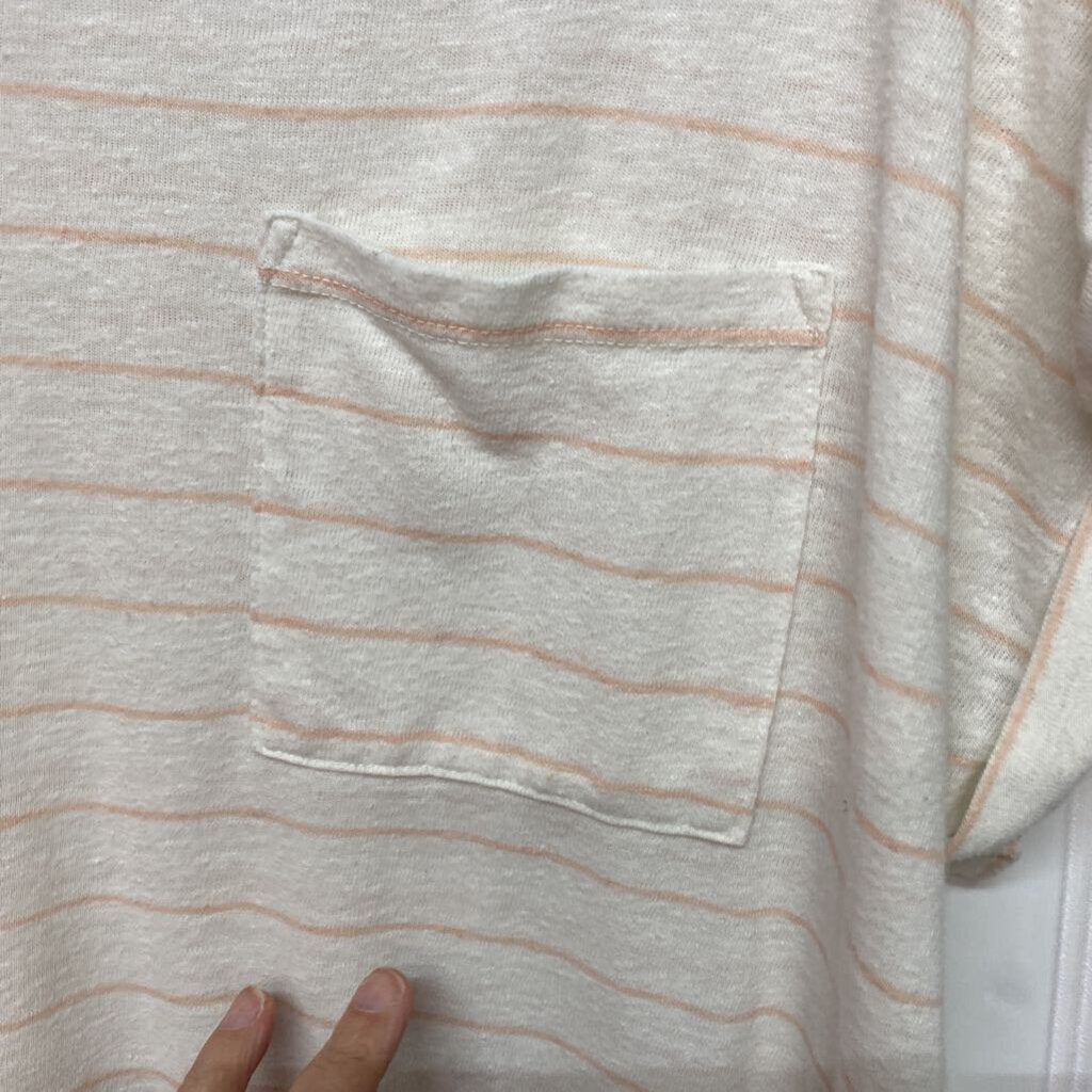 WHITE STRIPED SHIRT