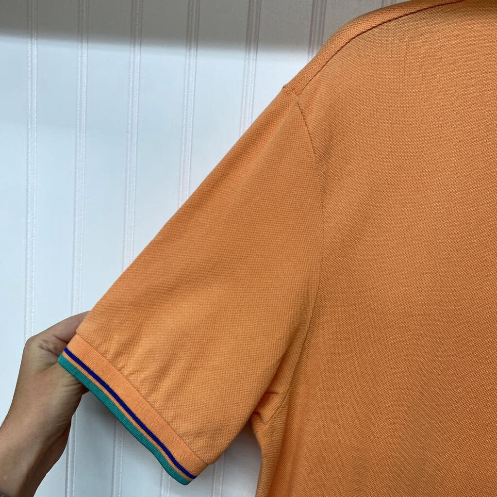 PEACH POLO SHIRT