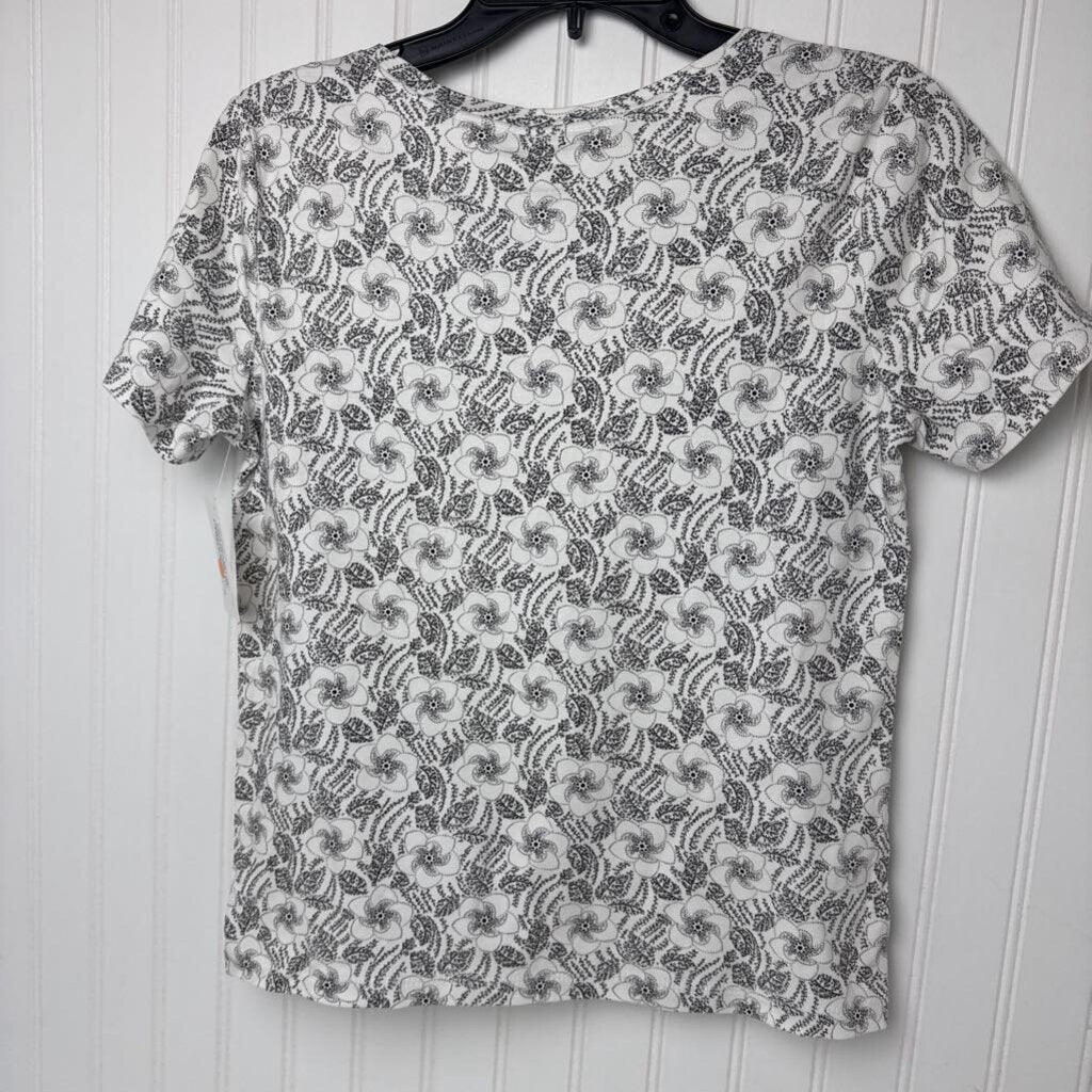 FLORAL PRINT DRESS SHIRT