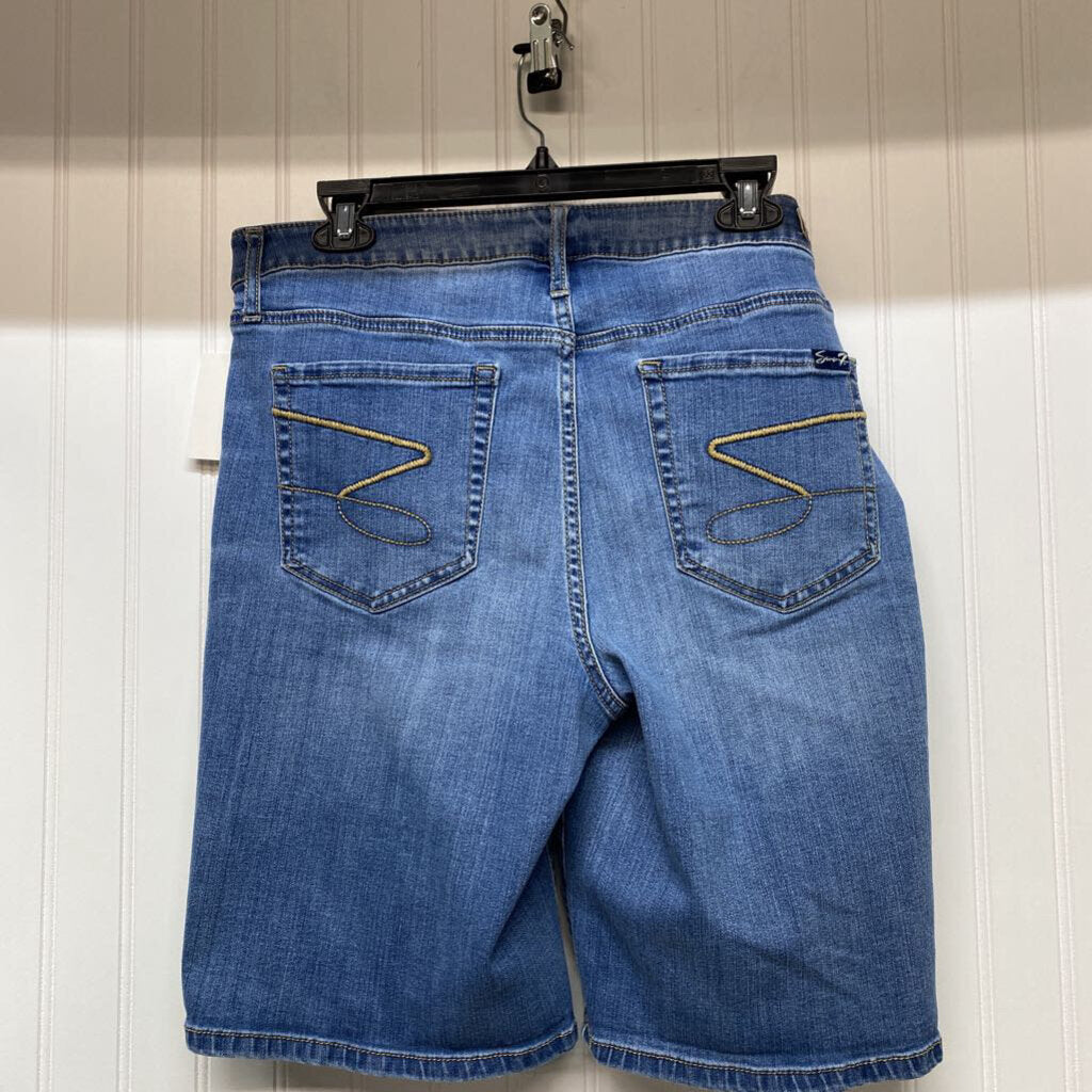 LONG DENIM SHORTS