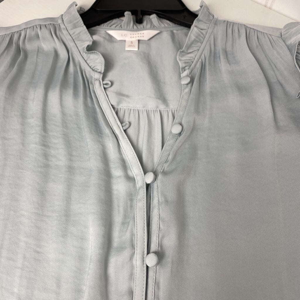 LONG SLEEVE SILKY BLOUSE
