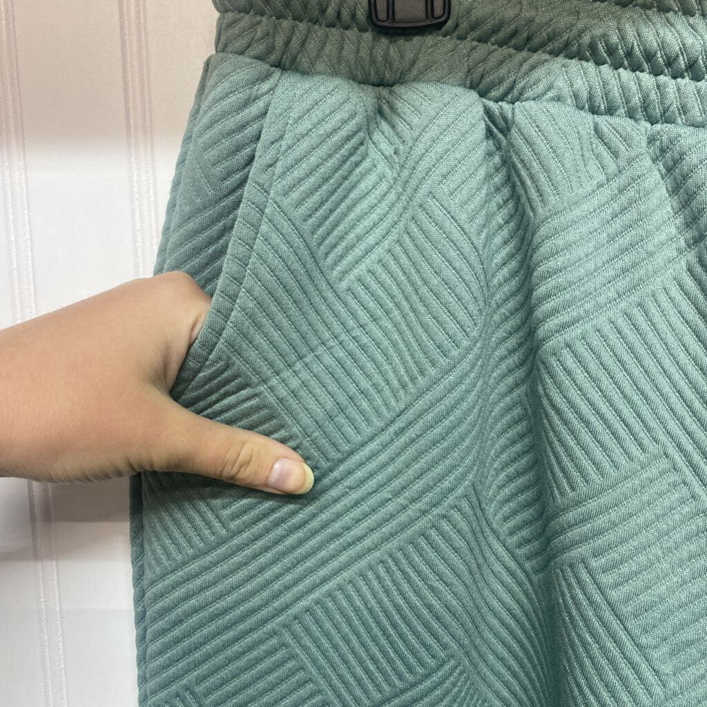 TEAL 2 PCS PANTS SET