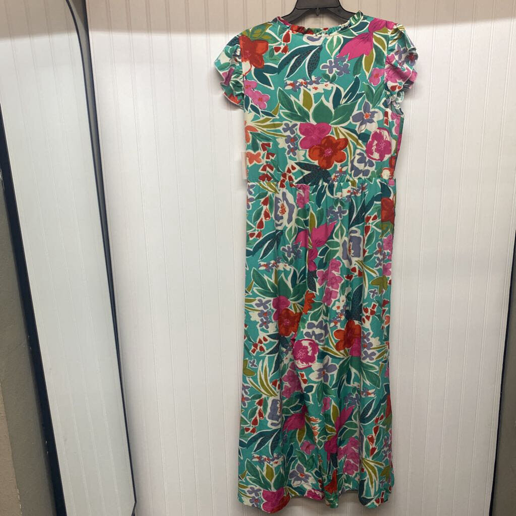 LONG FLORAL DRESS