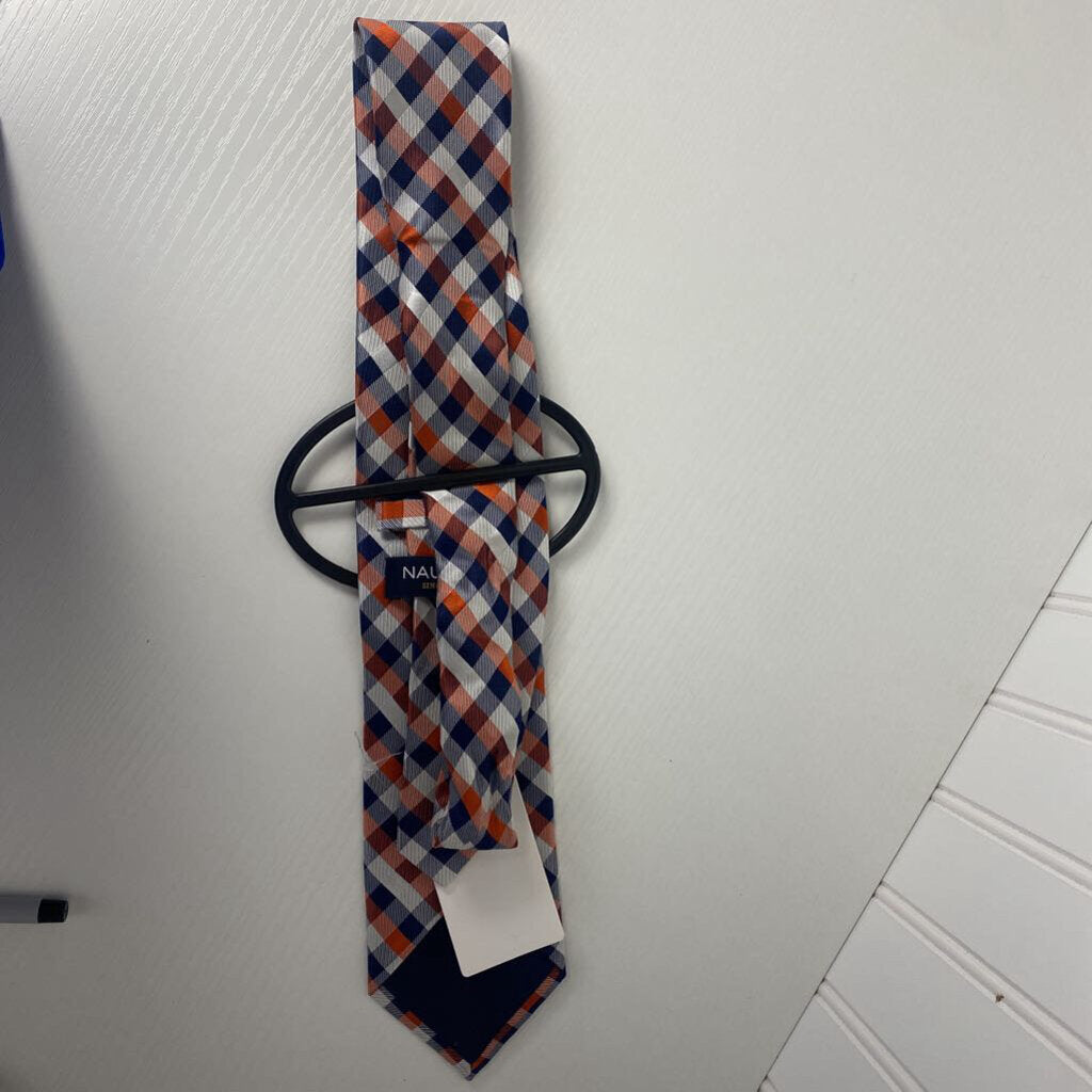 *NAUTICA MENS TIE CHECK PATTERN
