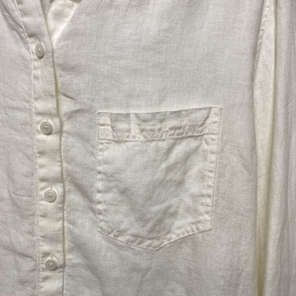 LONG SLEEVE LINEN BUTTON UP