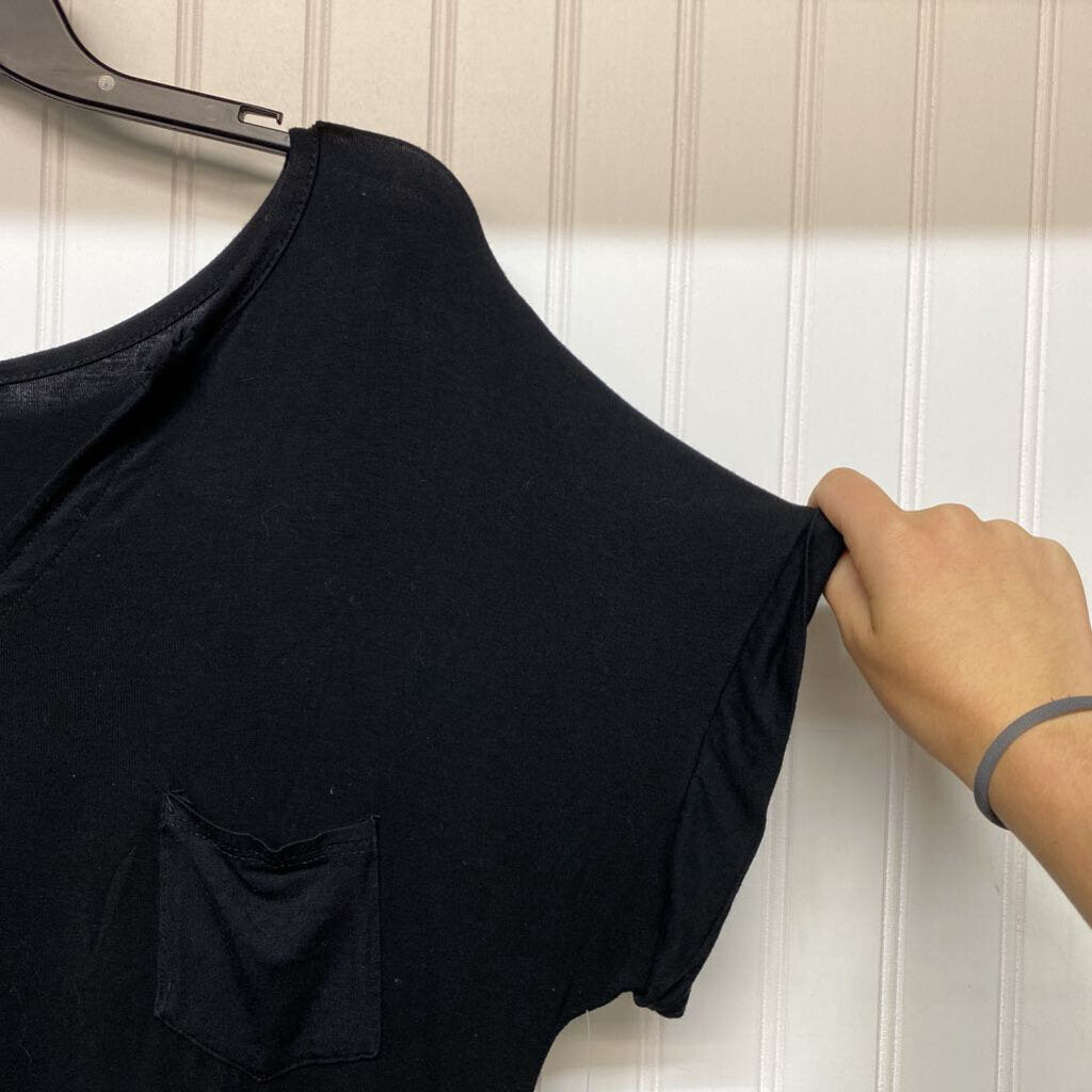 SHORT SLEEVE SHORT DRESS