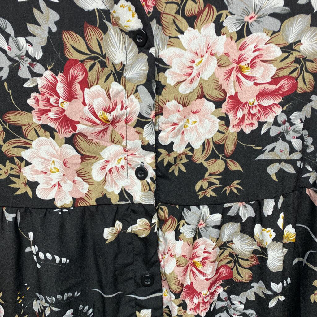 FLORAL LONG DRESS