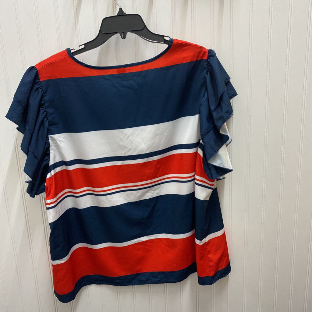 RED WHITE BLUE TOP