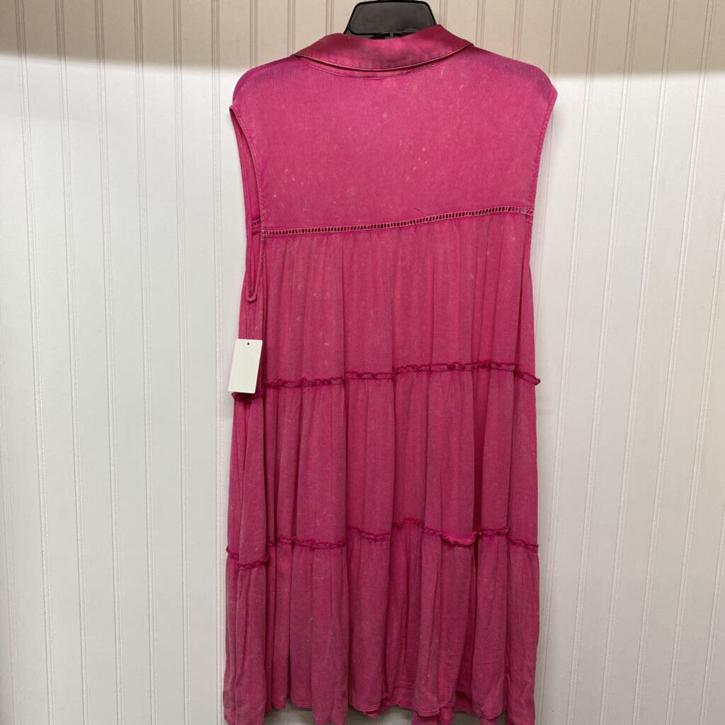 SLEEVELESS SHORT DRESS