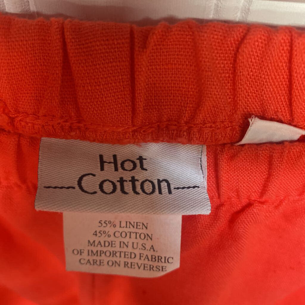 ELASTIC WAIST CAPRI