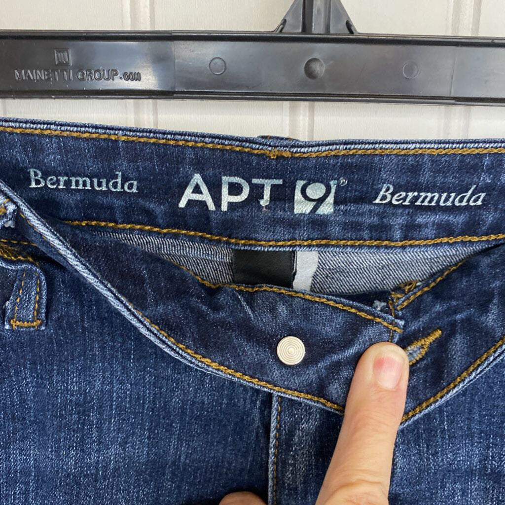 CUFFED BERMUDA SHORTS