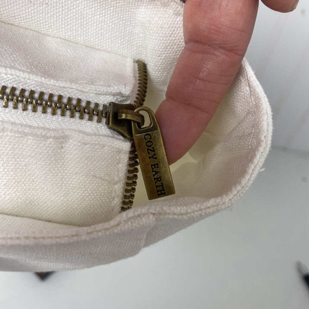 *COZY EARTH CANVAS SMALL HANDBAG