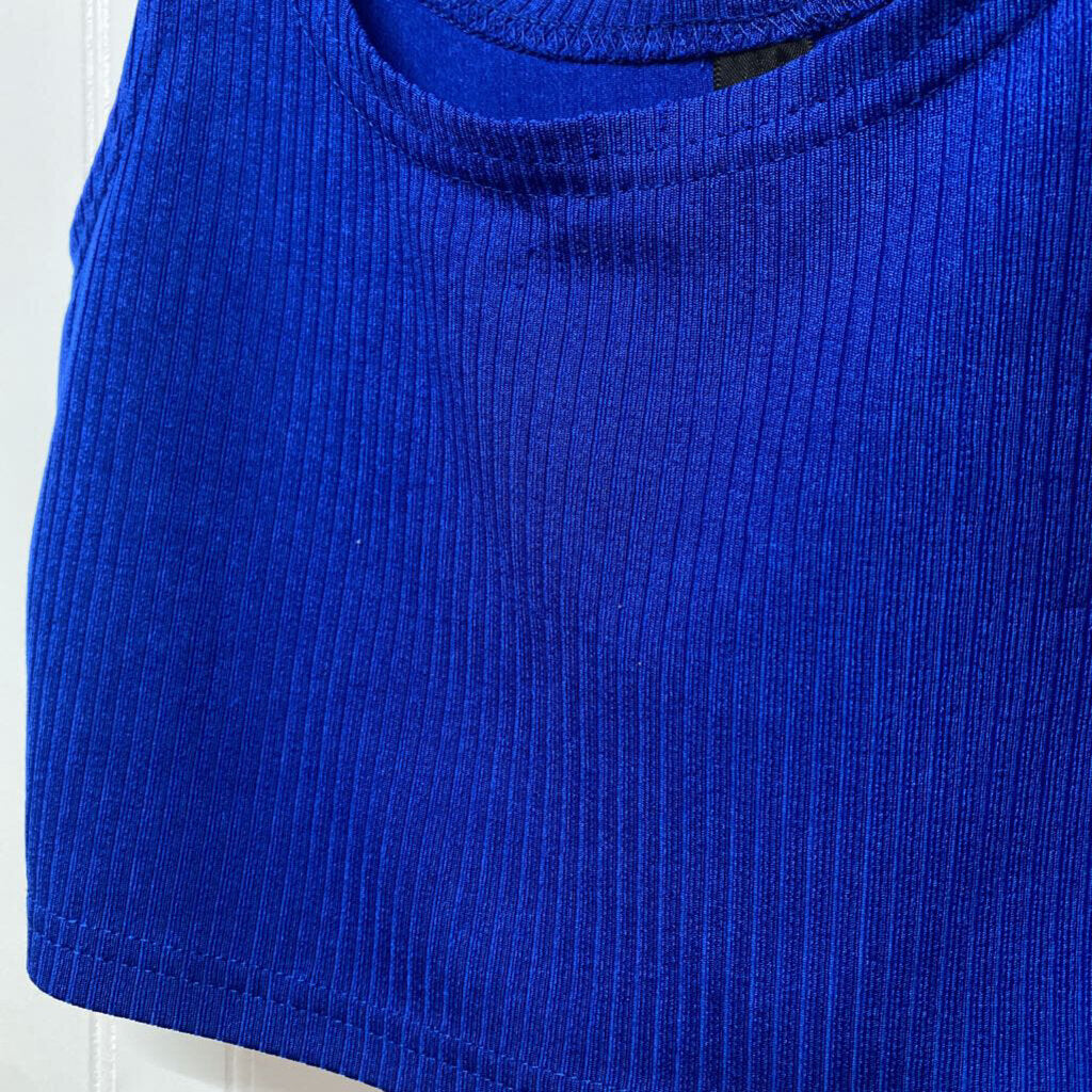 *SHEIN BASIC BLUE TANK TOP