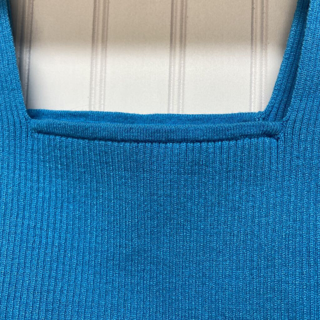 *SHEIN BASIC BLUE TANK TOP