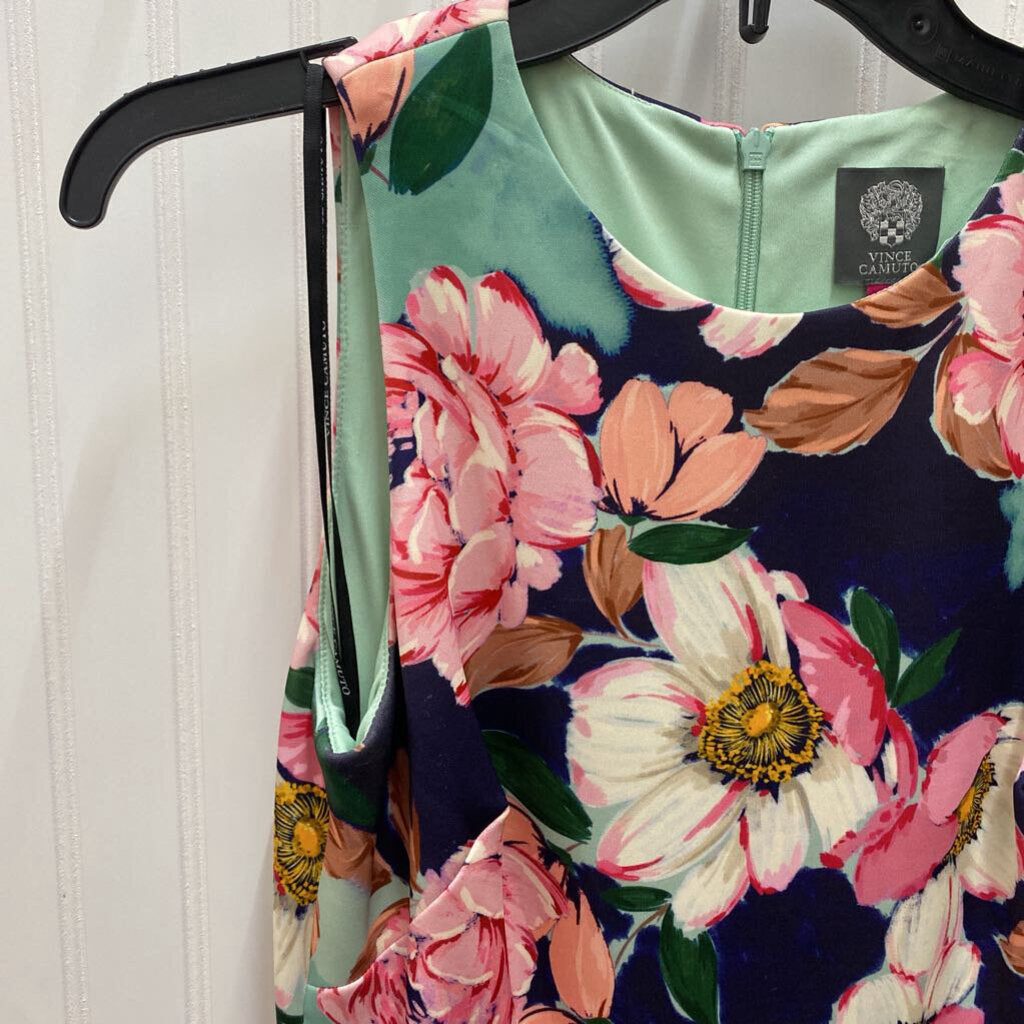 FLORAL SLEEVLESS DRESS