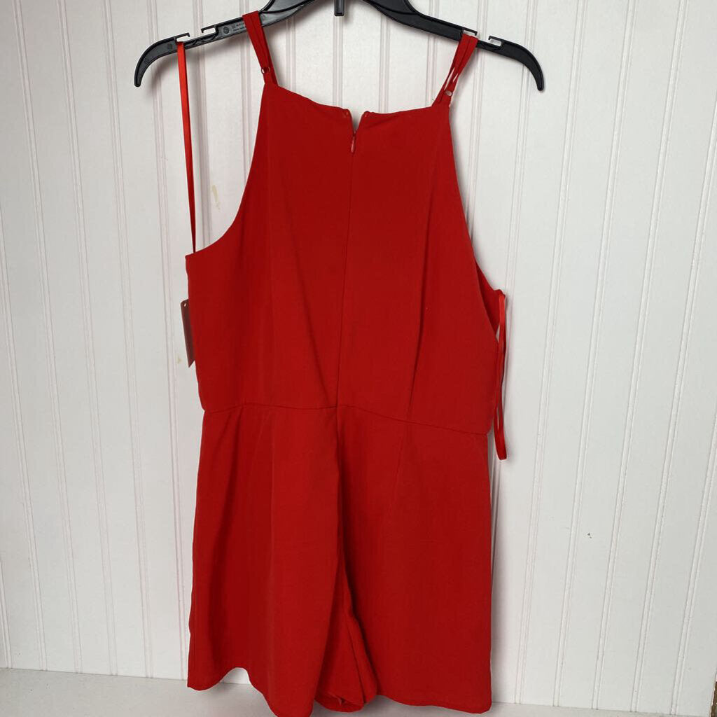 FRONT BOW ROMPER