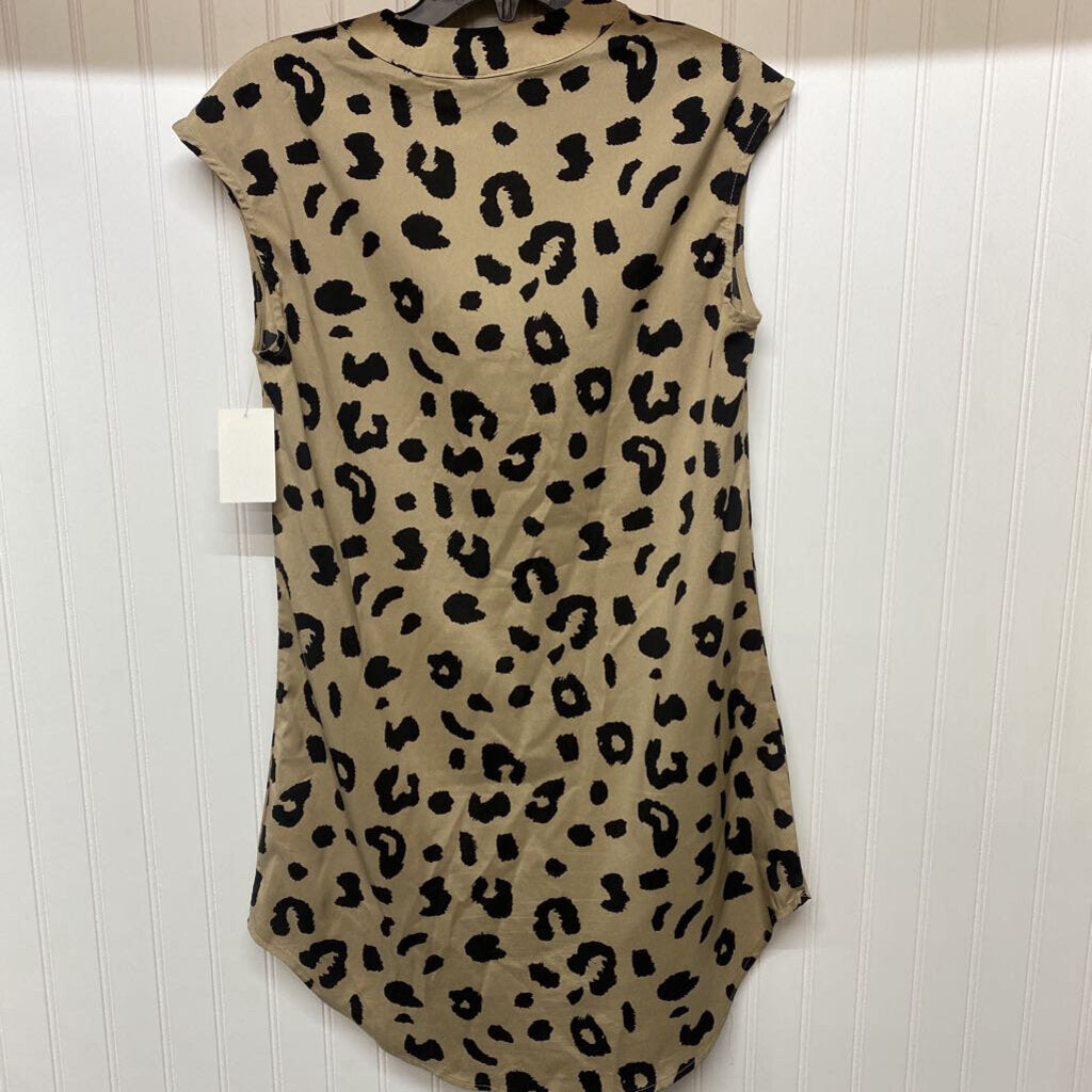 SLEEVLESS SHORT DRESS