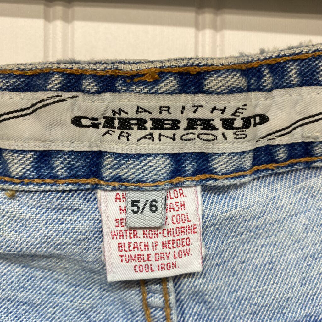 CUFFED DENIM SHORTS