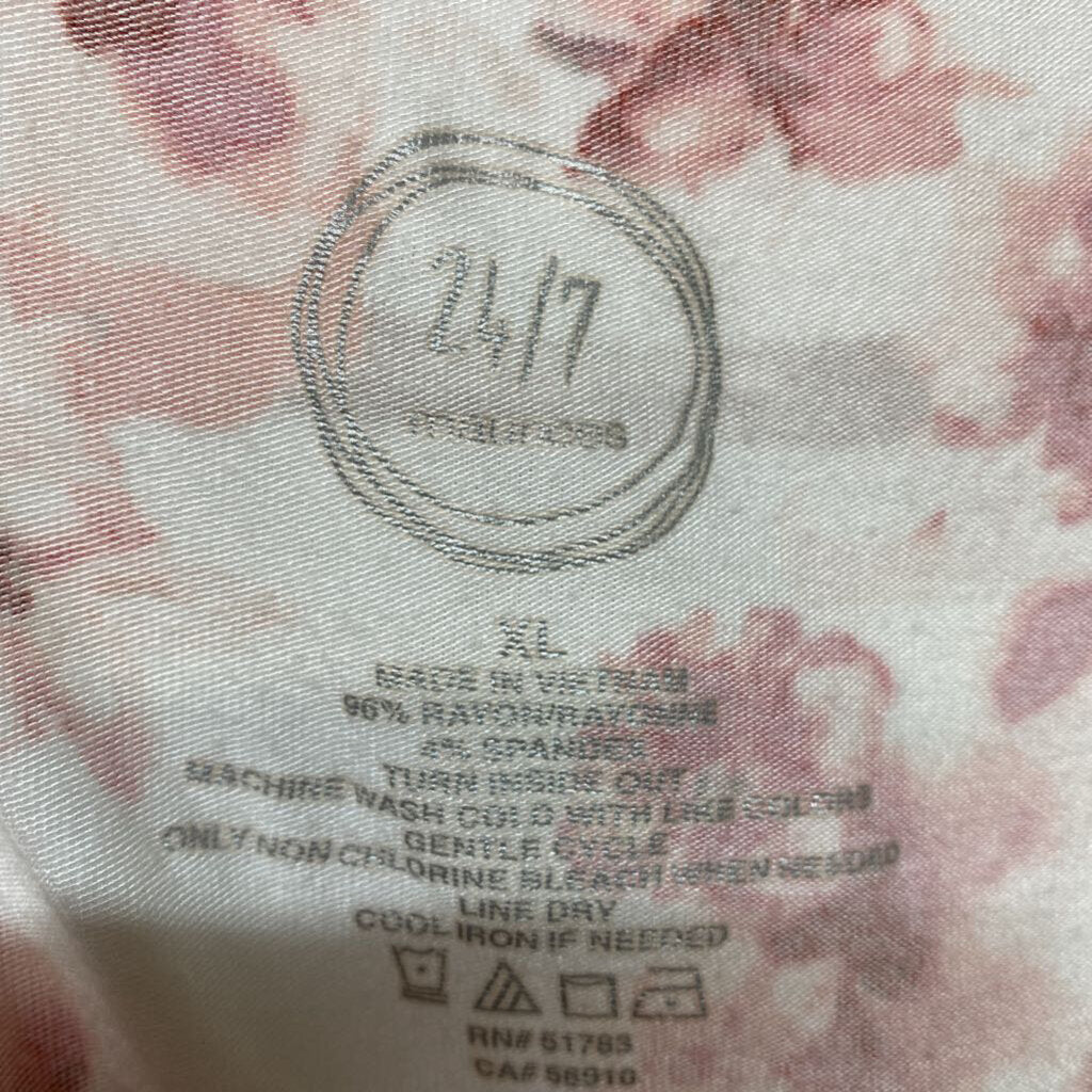 FLORAL V NECK SHIRT