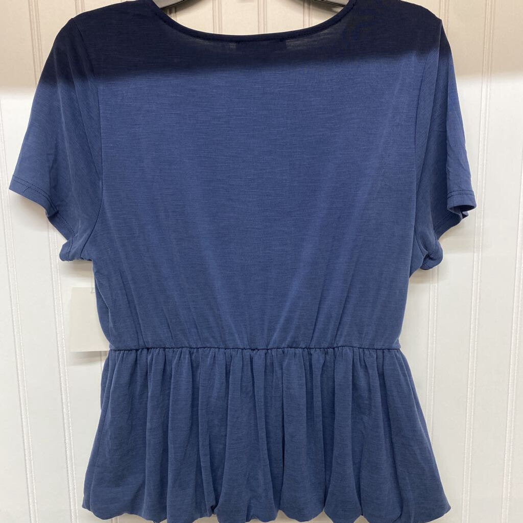 BALLOON HEM SHORT SLEEVED