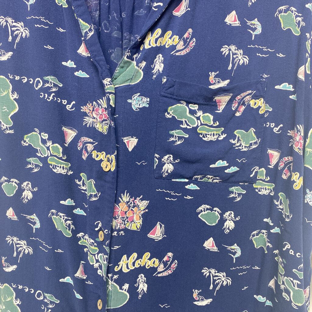 SHORT SLEEVE BUTTON UP