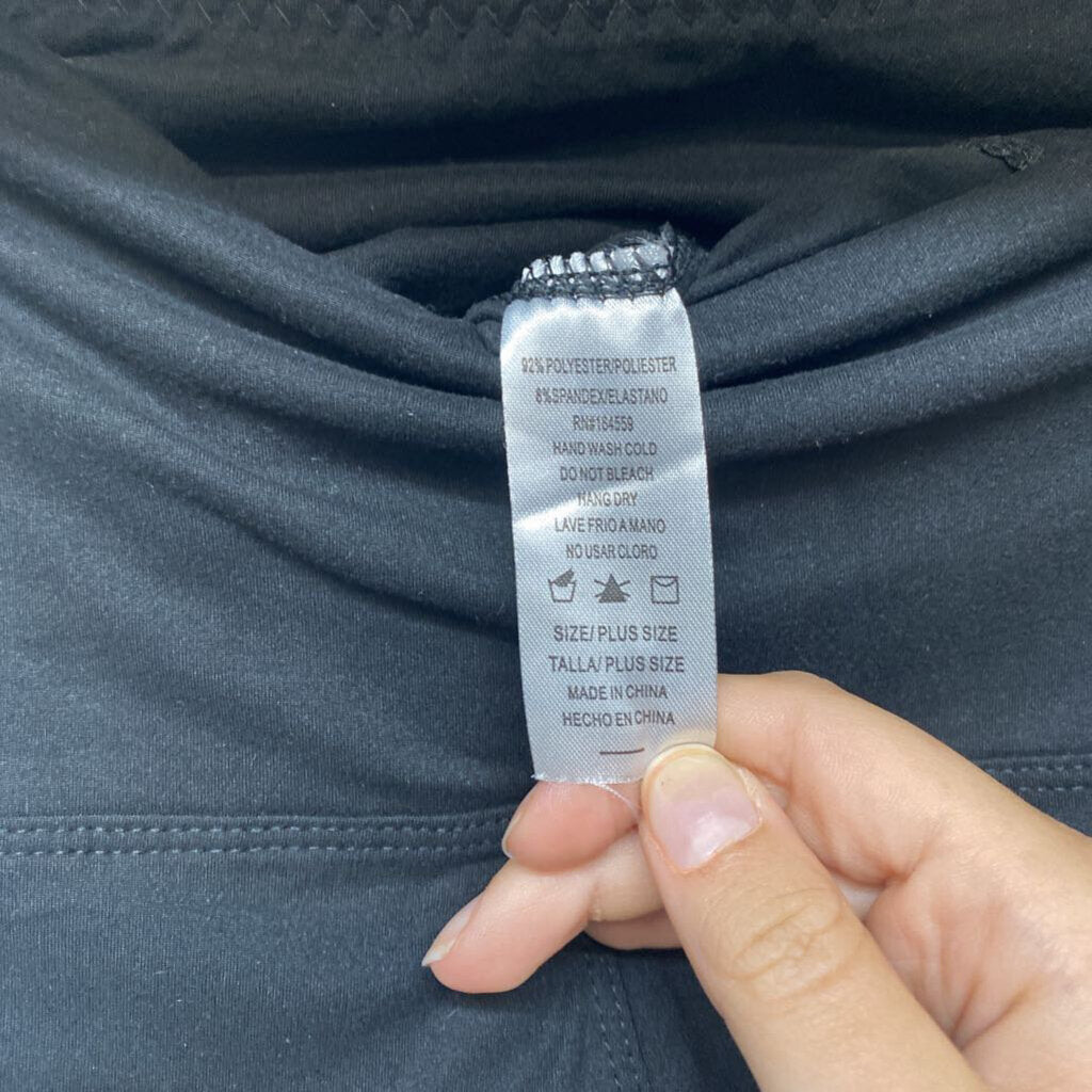 BLACK ACTIVE SHORTS