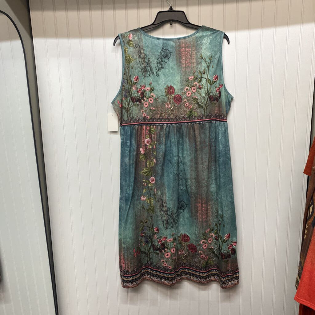 RUSTIC PRINT DRESS