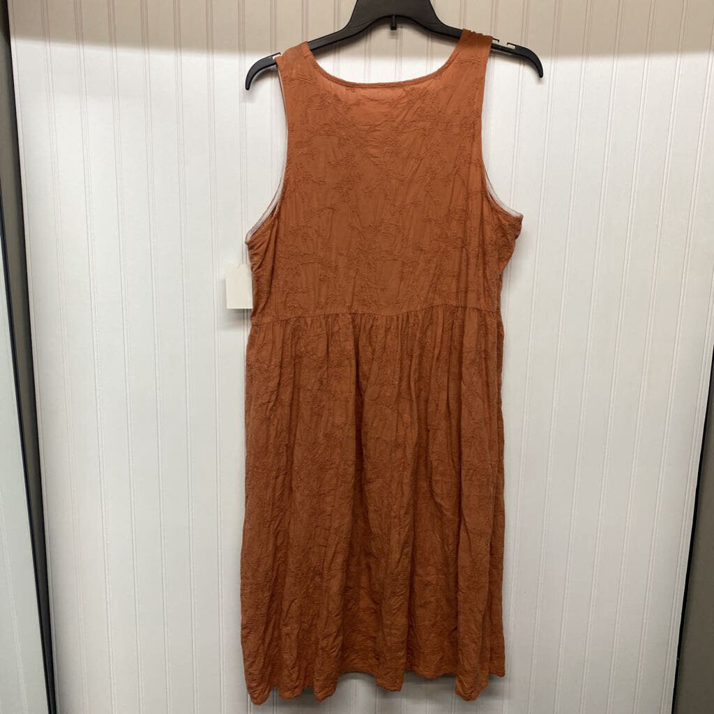 ORANGE SHORT DRESS
