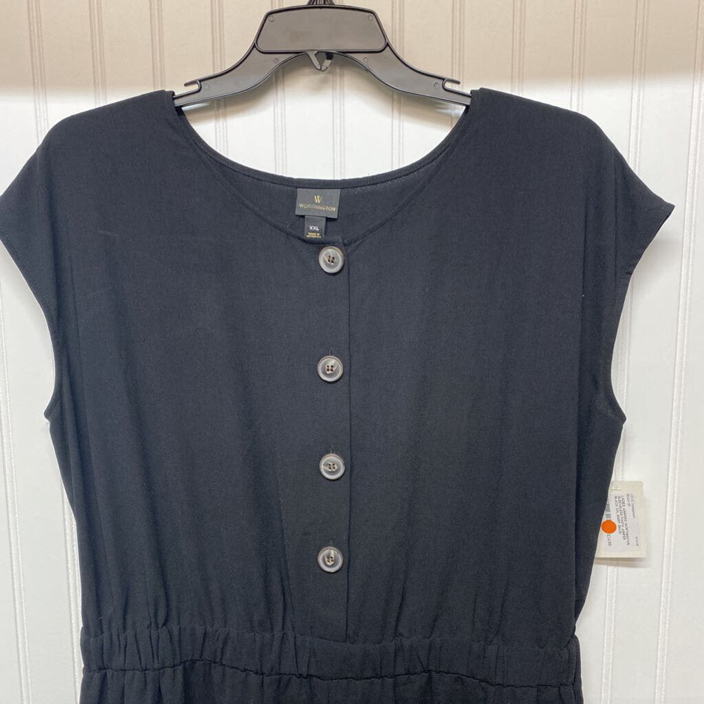 SLEEVELESS PANTS JUMPER
