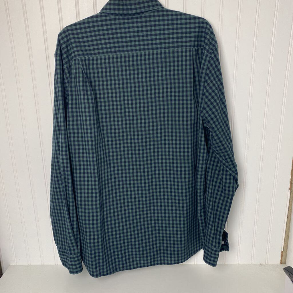 KGRN/BLK CHECKED SHIRT
