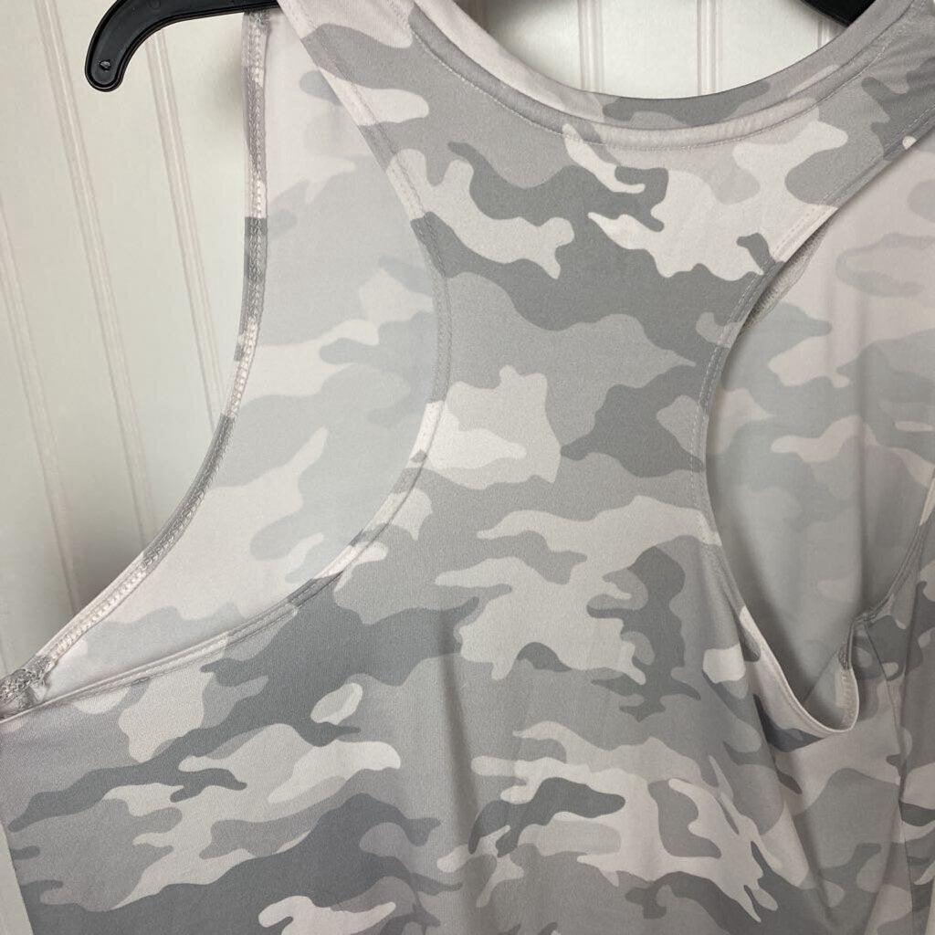 GRAY CAMO TANK TOP