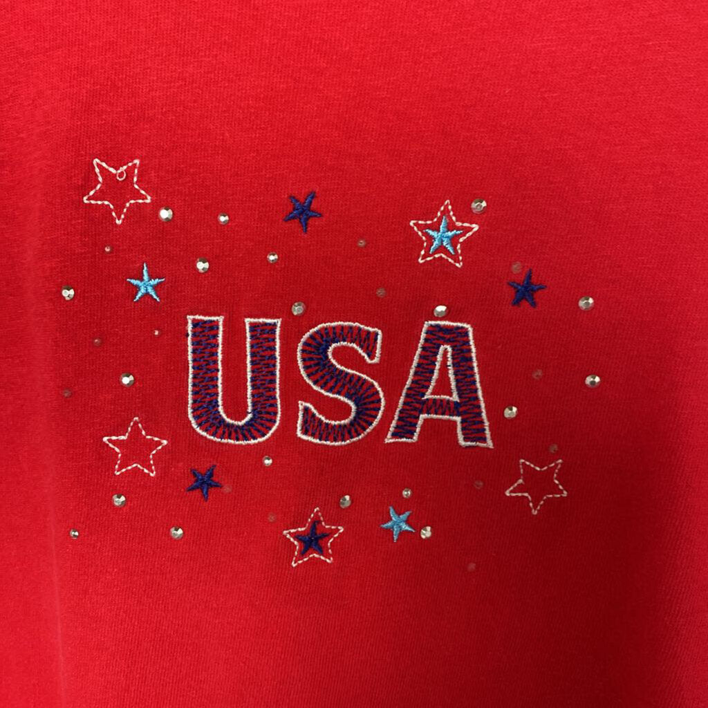 PATRIOTIC GRAPHIC TEE
