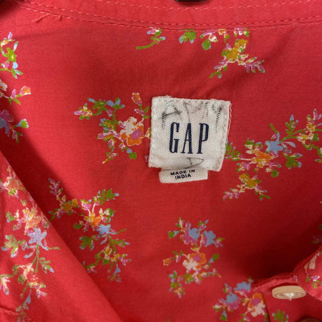 FLOWERED BUTTON DOWN
