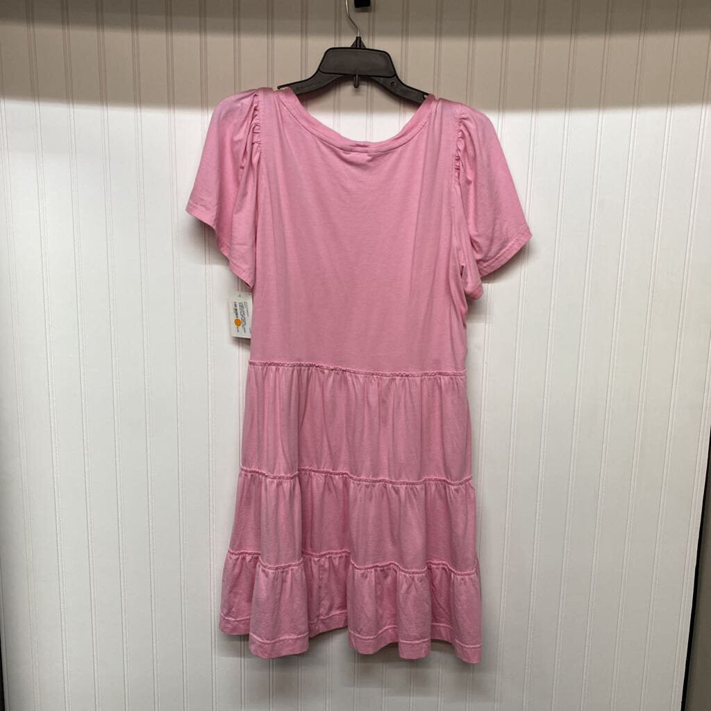 SHORT SLEEVE SHORT DRESS