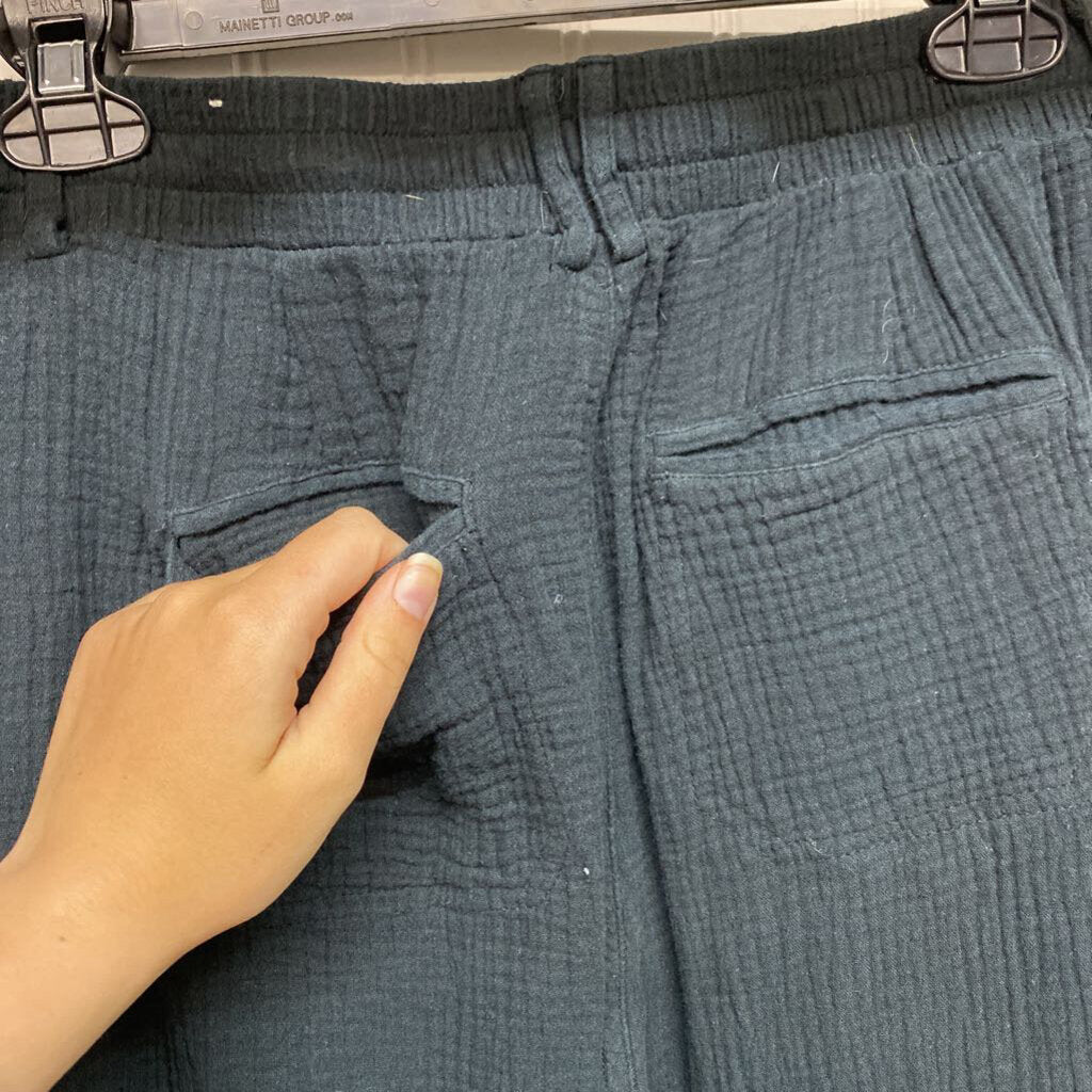 DRAWSTRING WAIST PANTS