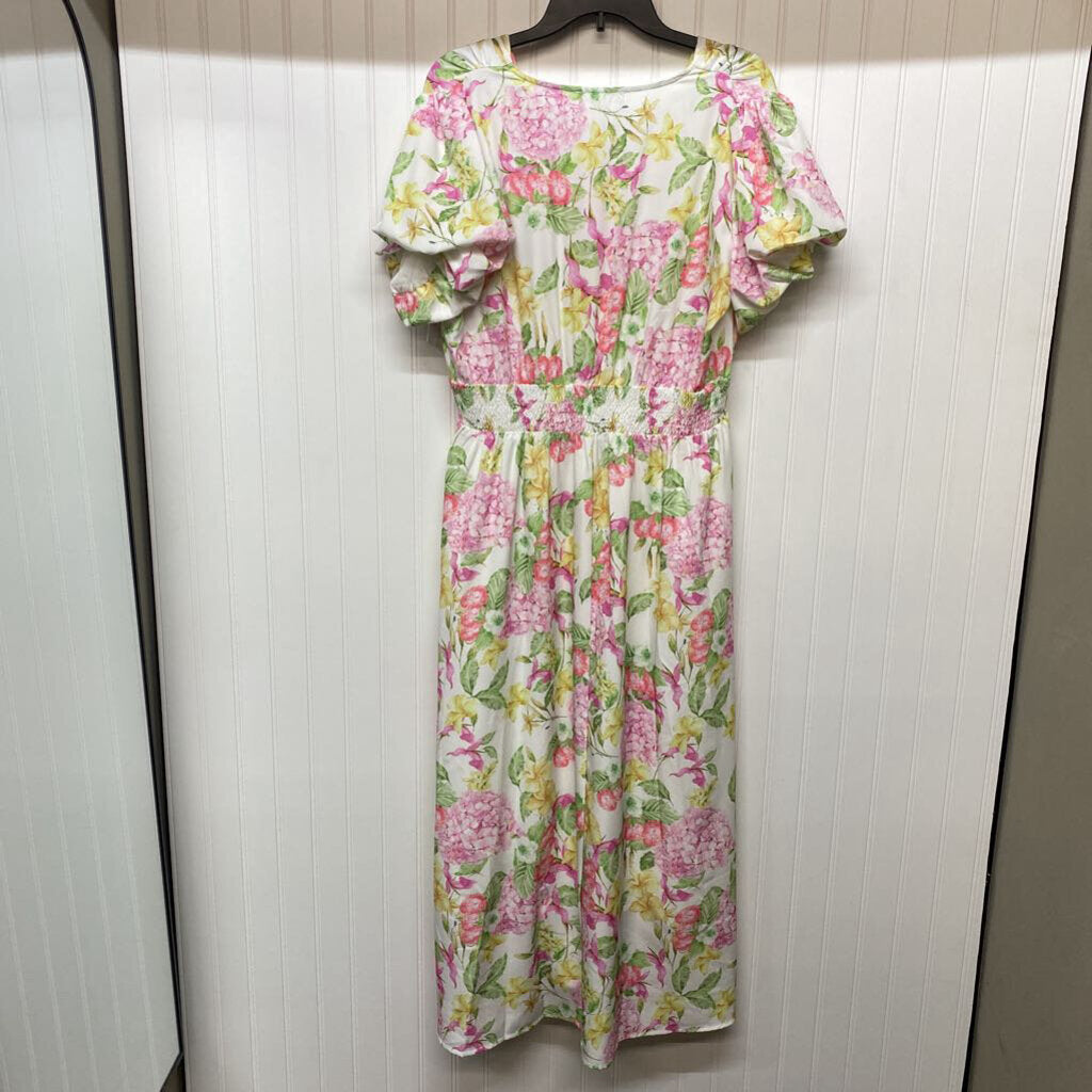 SHORT SLEEVE LONG DRESS
