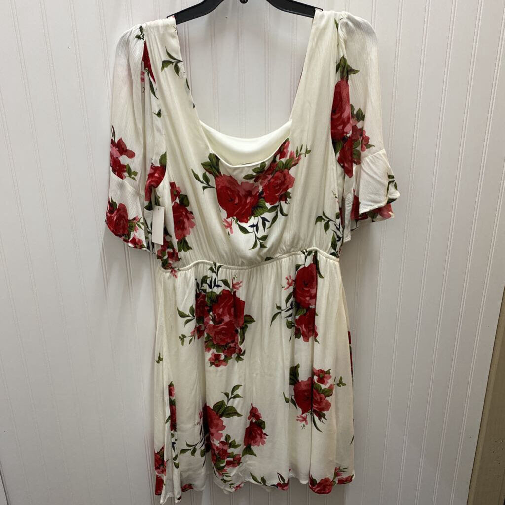 FLOWERED LONG DRESS