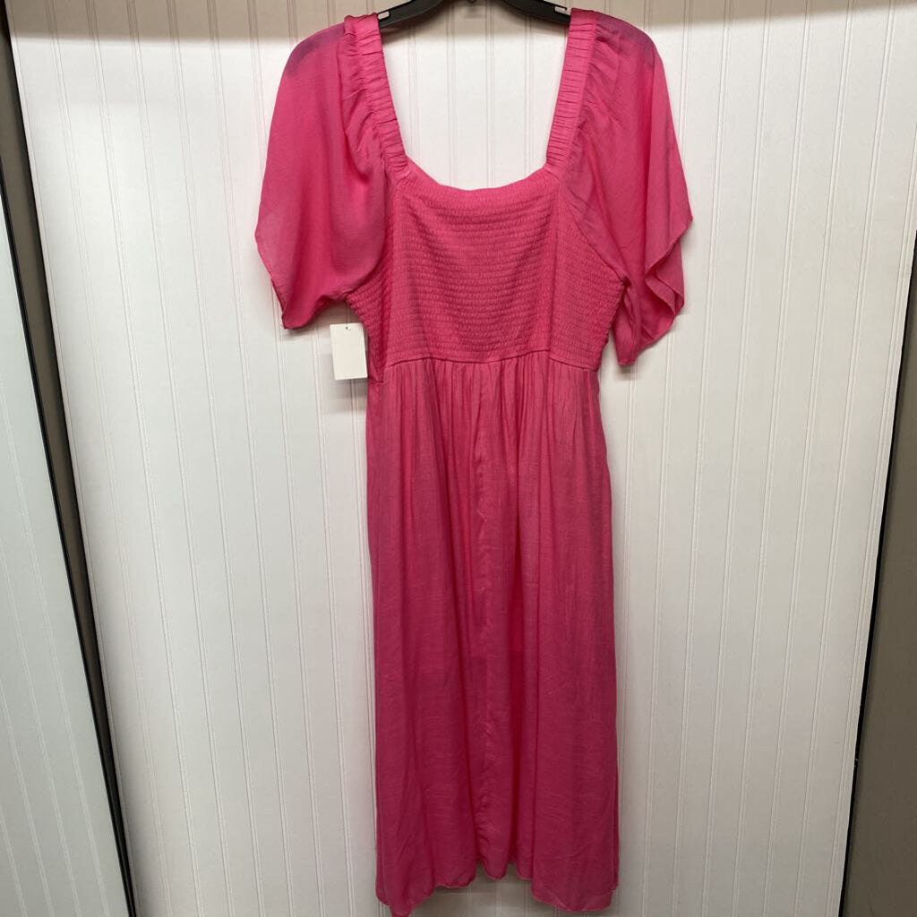 SQARED NECK LONG DRESS