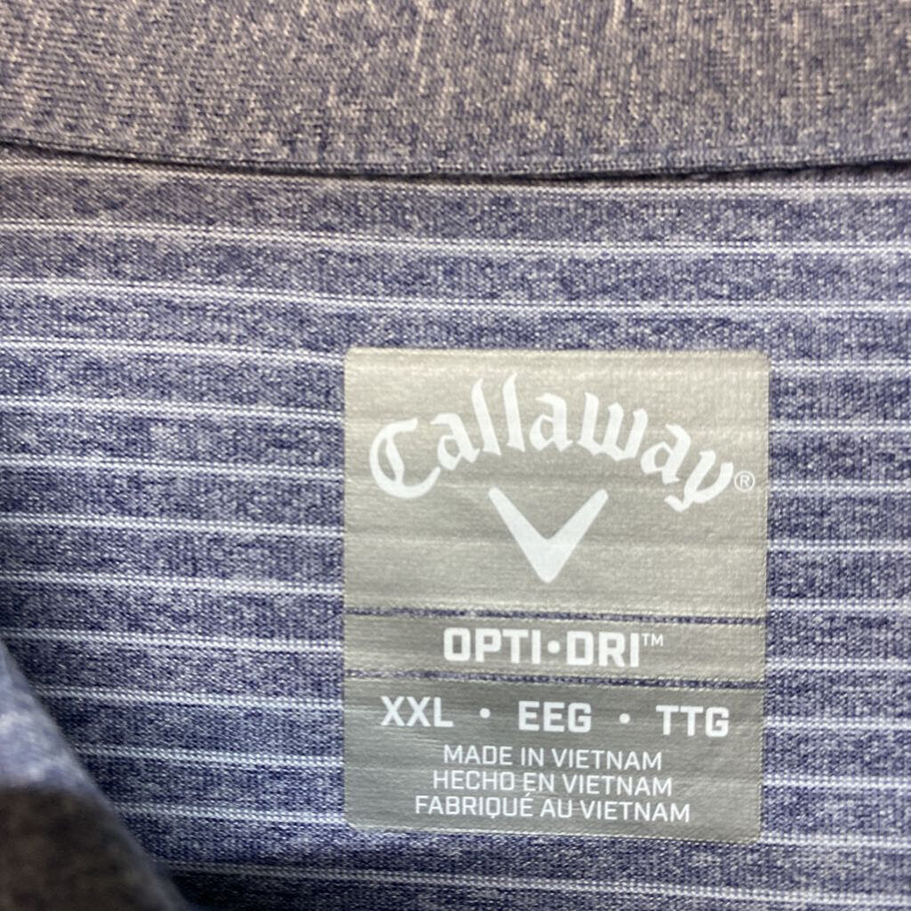 STRIPED POLO TEE